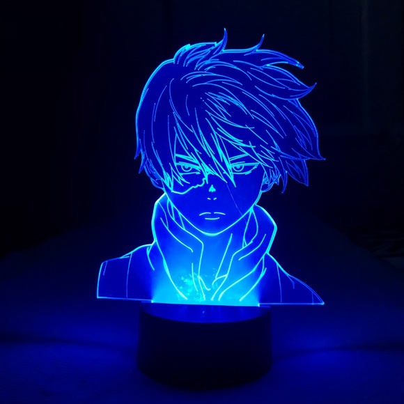 🌻 My Hero Academia Shoto Todoroki LED Display Lamp 🌻 - Picture 2 of 3